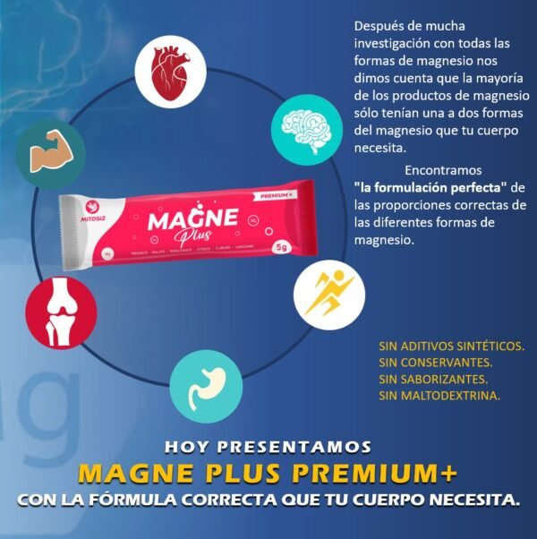 MAGNE  PLUS 30 Sachets - Imagen 3